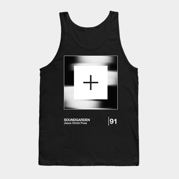 Soundgarden / Minimalist Style Graphic Design Tank Top by saudade